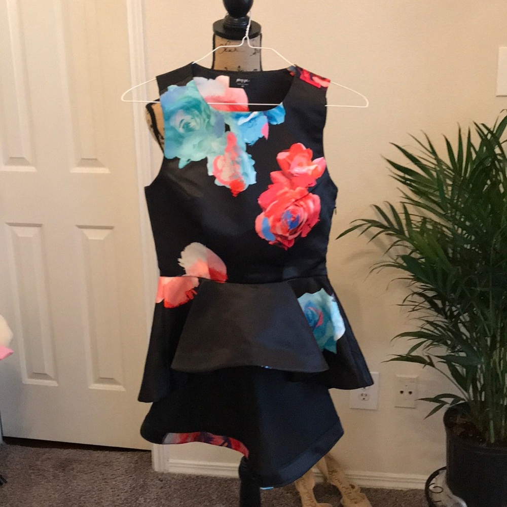 High low Nasty Gal Peplum
